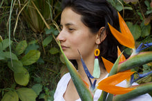 Load image into Gallery viewer, Birds of Paradise- Halo Earring