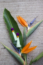 Load image into Gallery viewer, Birds of Paradise-Knot Earring