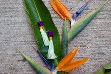 Load image into Gallery viewer, Birds of Paradise-Knot Earring