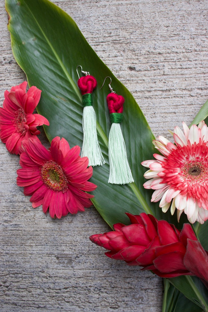 Colibrí - Knot Earrings