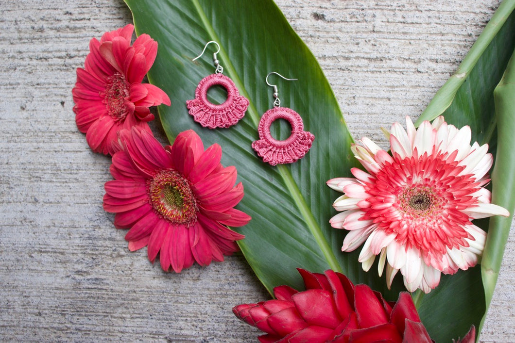 Colibrí Hoop Earrings