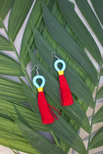 Load image into Gallery viewer, Guacamaya- Halo Earrings
