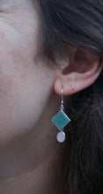 Load image into Gallery viewer, Diamante Jade Earrings
